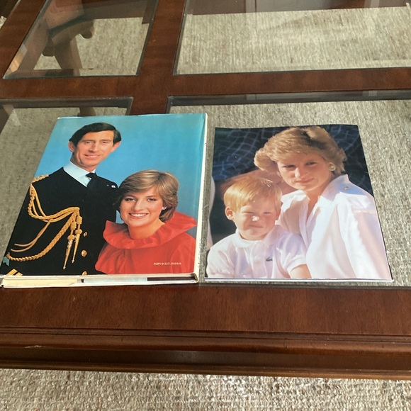 Princess Diana Book Bundle Royal Wedding & Gold Magazine In Our Hearts Forever - Picture 3 of 11